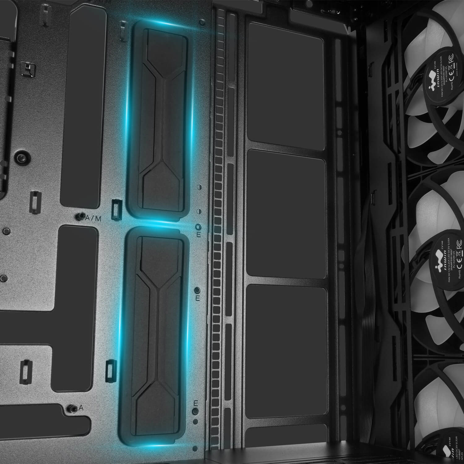 InWin ケーブルマネジメントの強化