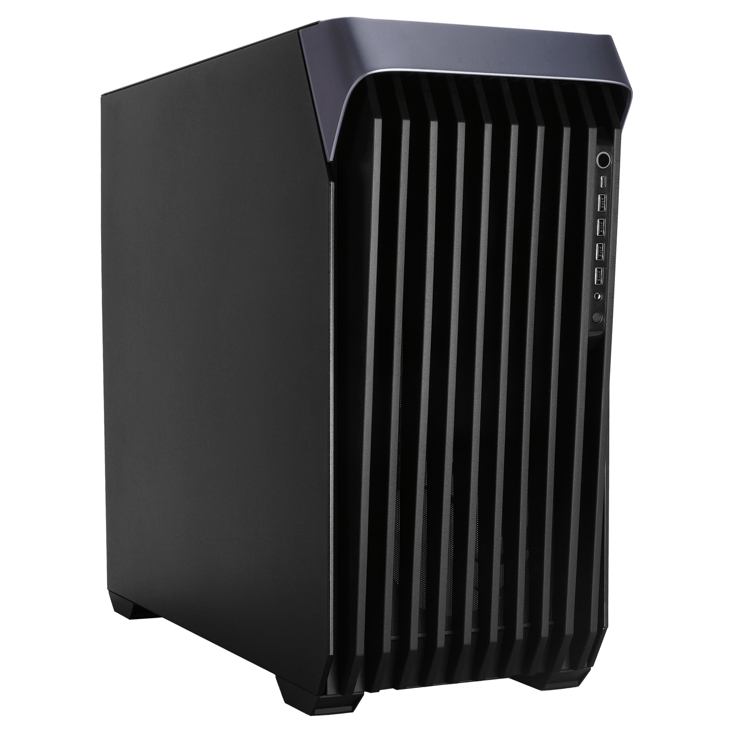 InWin インダストリアルフォーム AIおよびHPCシステム向けに設計されたCOVALENTは、インダストリアルレベルの精度と高度な冷却最適化を兼ね備えています。このフルタワー