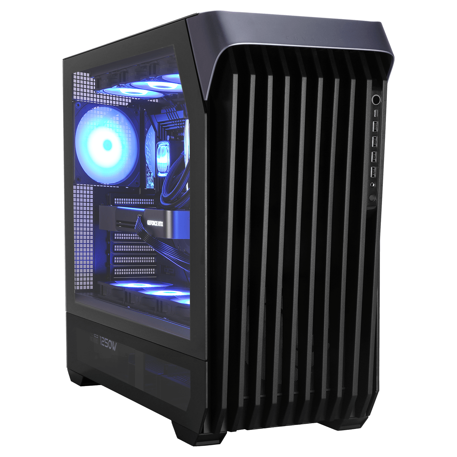 InWin インダストリアルフォーム AIおよびHPCシステム向けに設計されたCOVALENTは、インダストリアルレベルの精度と高度な冷却最適化を兼ね備えています。このフルタワー