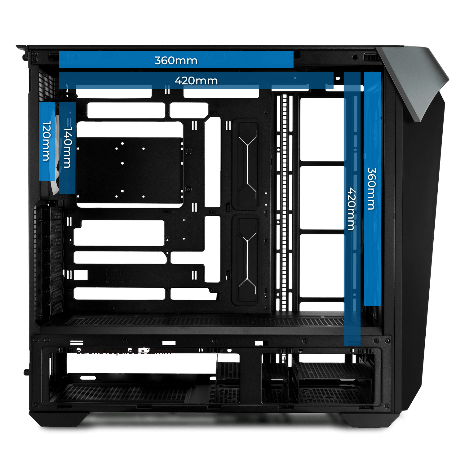 InWin プログレードスペース フルタワープラットフォームとして構築されたCOVALENTは、EEB対応とフレキシブルストレージ配置により、ワークステーション対応のスペース