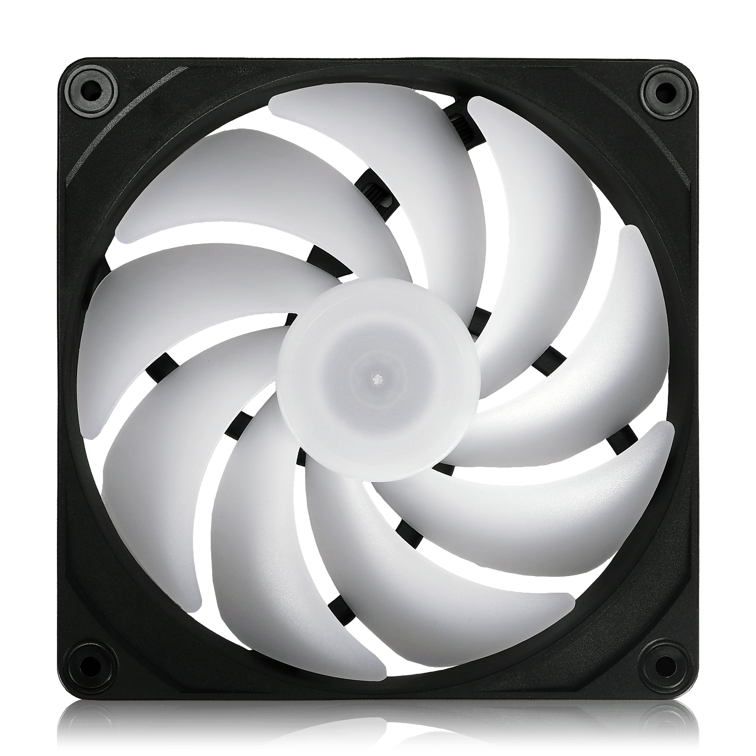 InWin サーマルドミナンス COVALENTには、デュアル420 mmラジエータに対応しています。大容量の吸気と排気エアフローにより、長時間のコンピューティング・ワーク