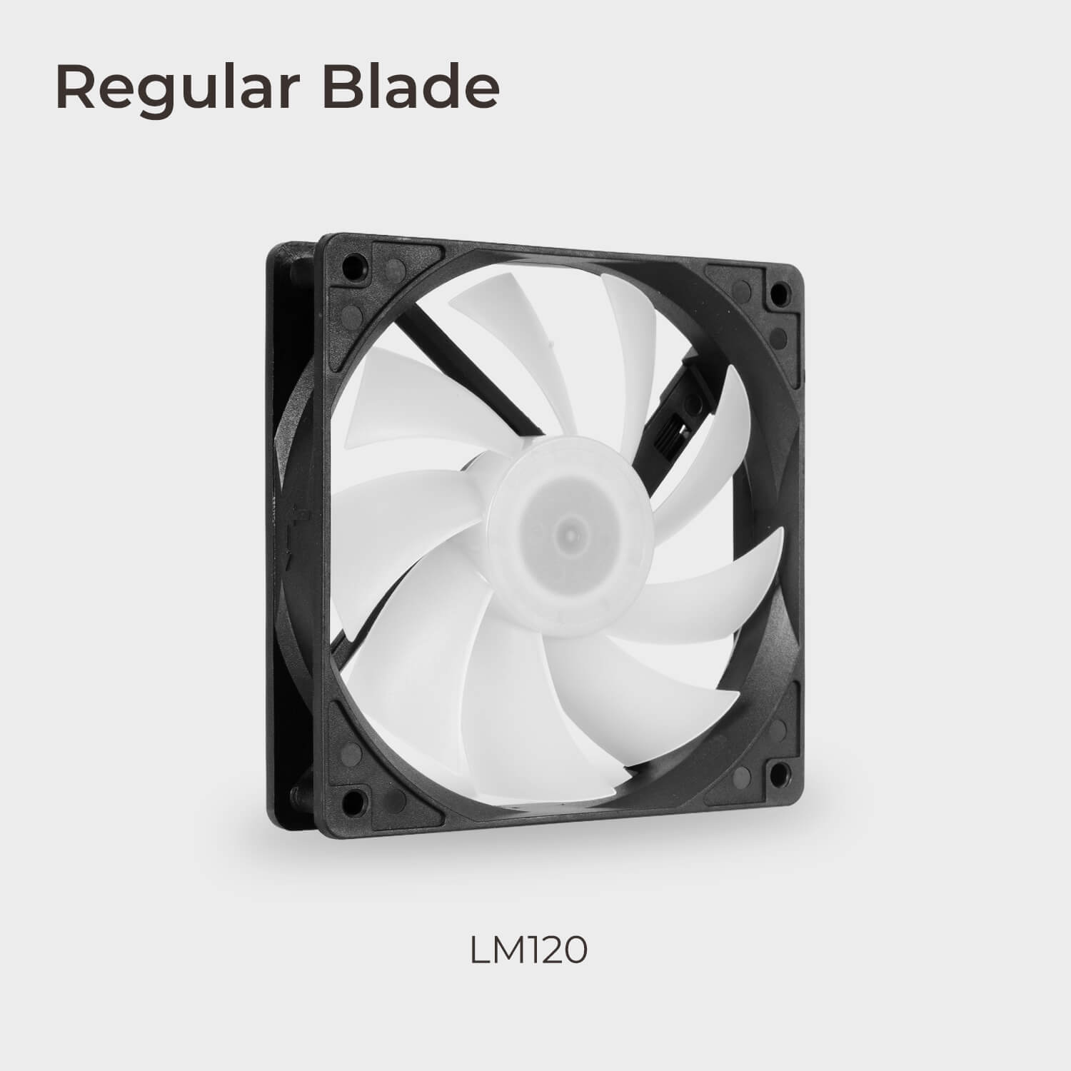 InWin 標準またはリバースブレード、ブラックまたはホワイトから選べるLUMIAファンは、バランスの取れた風量と控えめなスタイルを両立させます。AWW