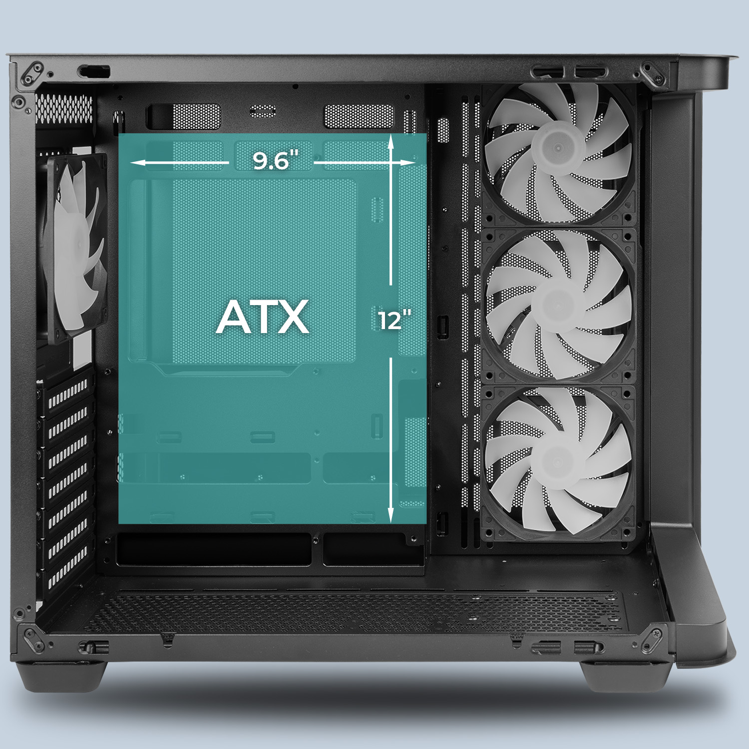InWin Comodidad modular Las características modulares del W31 son compatibles con los principa