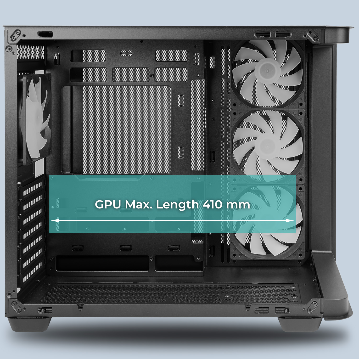 InWin Comodidad modular Las características modulares del W31 son compatibles con los principa
