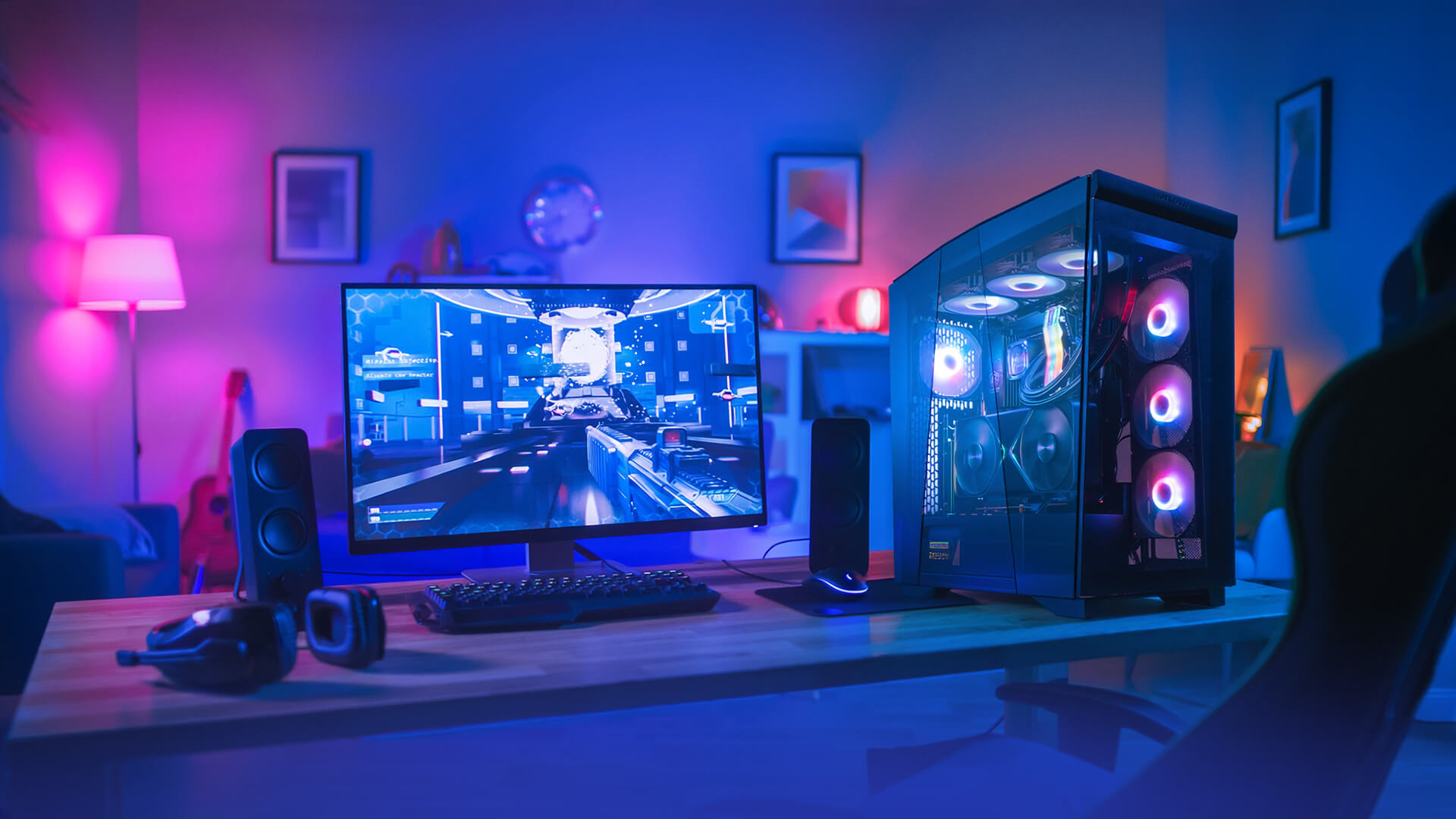 W50 supports vertical or horizontal GPU installation for flexible high-performance builds