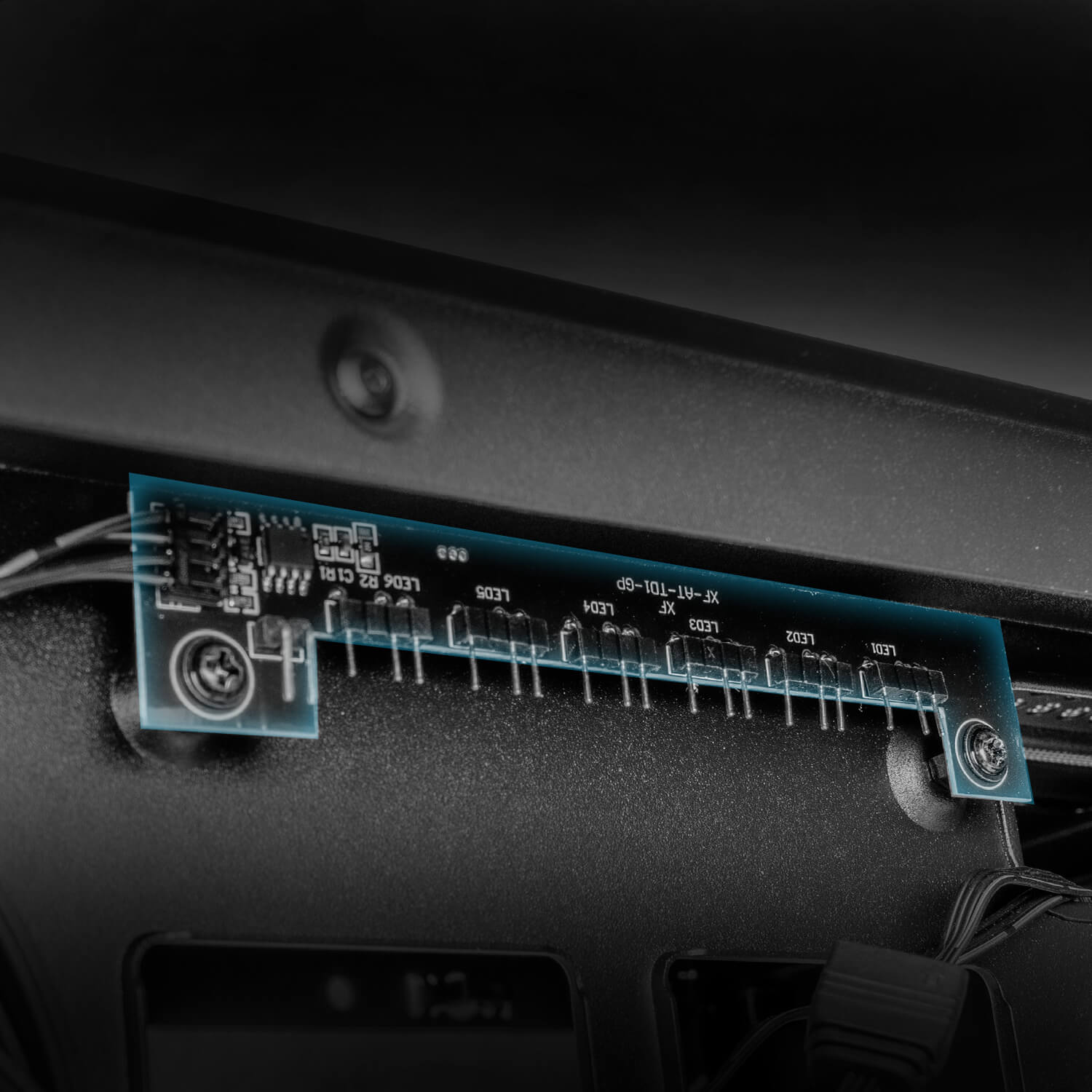 W50 integrated ARGB fan hub for streamlined fan and lighting control
